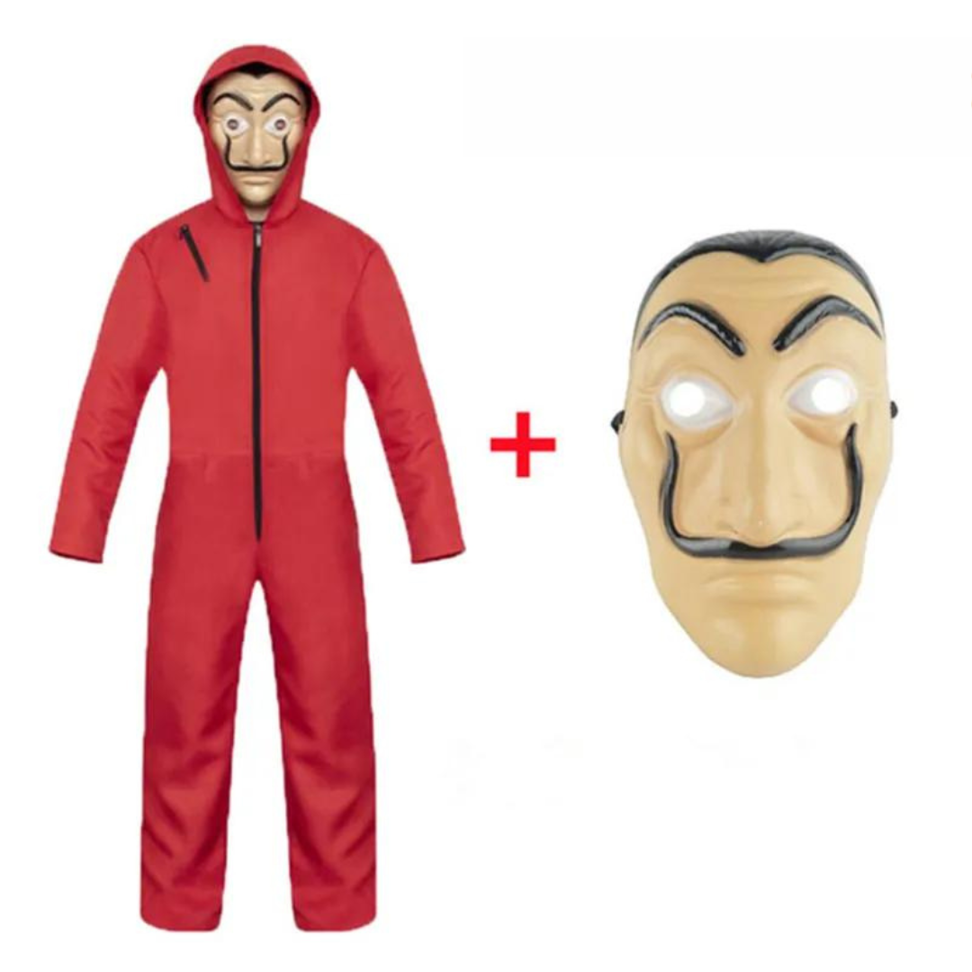 Salvador Dali Fantasia de Cosplay La Casa De Papel