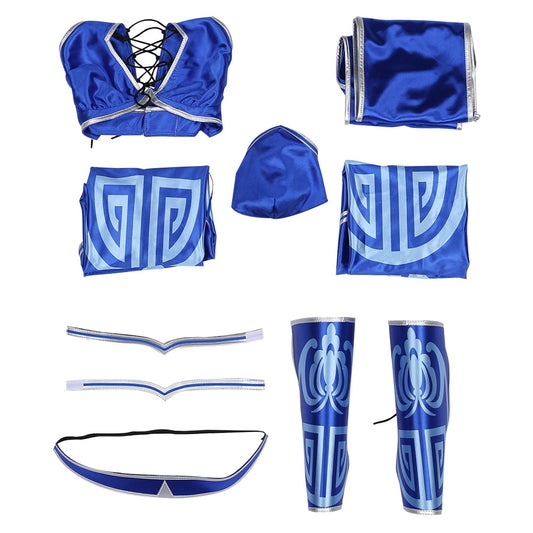 Traje Kitana Cosplay Mortal Kombat