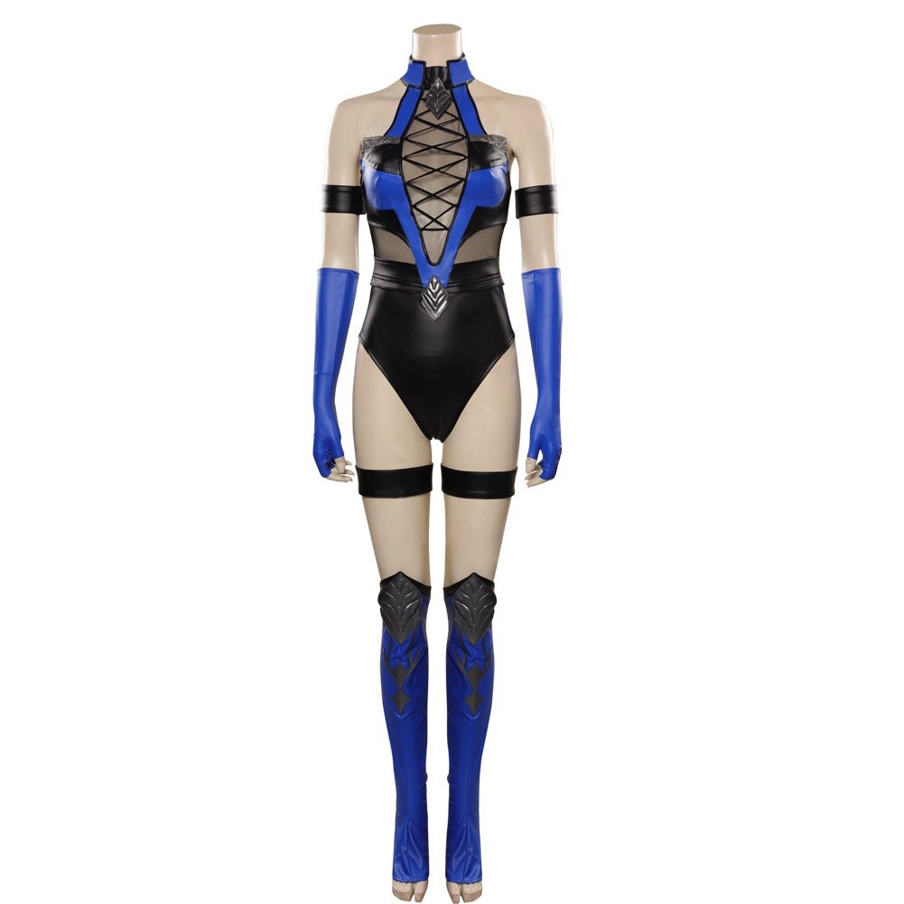 Traje Kitana Cosplay Mortal Kombat