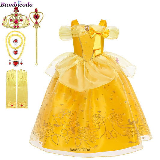 Princesa Bela Cosplay Infantil