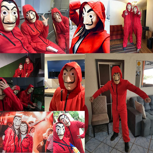 Salvador Dali Fantasia de Cosplay La Casa De Papel