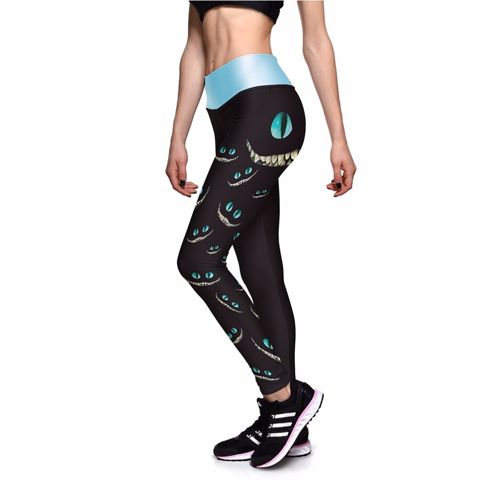 Leggings Temática Gato de Cheshire