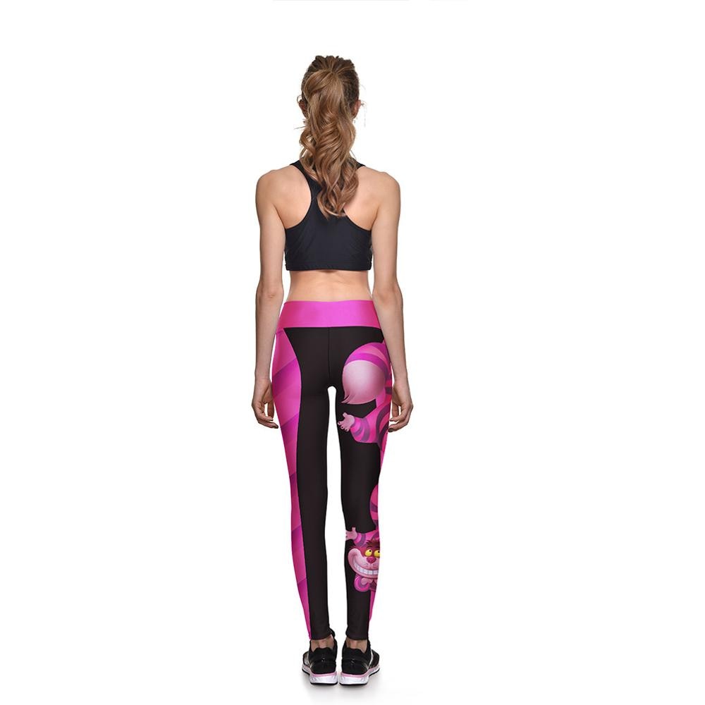 Leggings Temática Gato de Cheshire