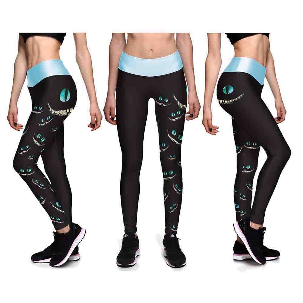 Leggings Temática Gato de Cheshire