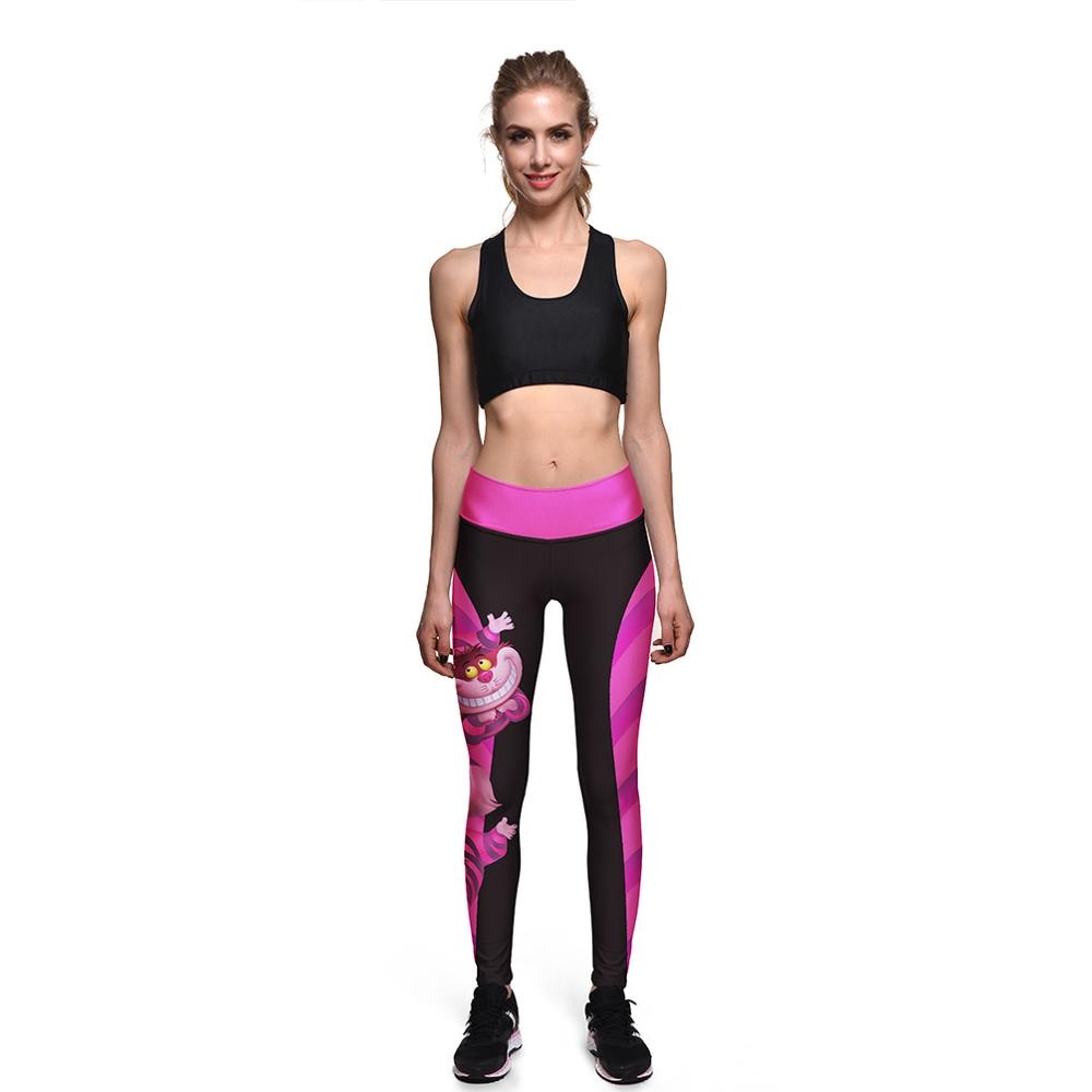 Leggings Temática Gato de Cheshire