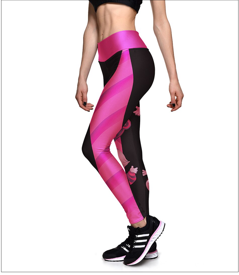 Leggings Temática Gato de Cheshire