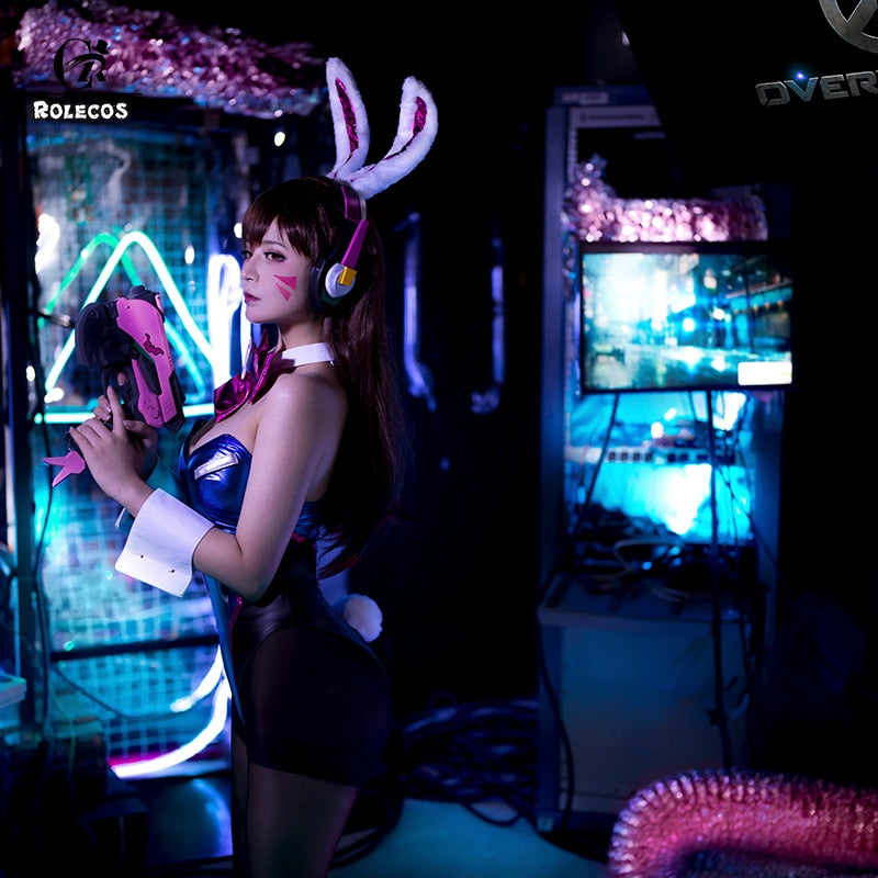 Cosplay Game OW DVA