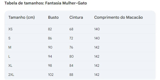 Mulher Gato Fantasia Cosplay