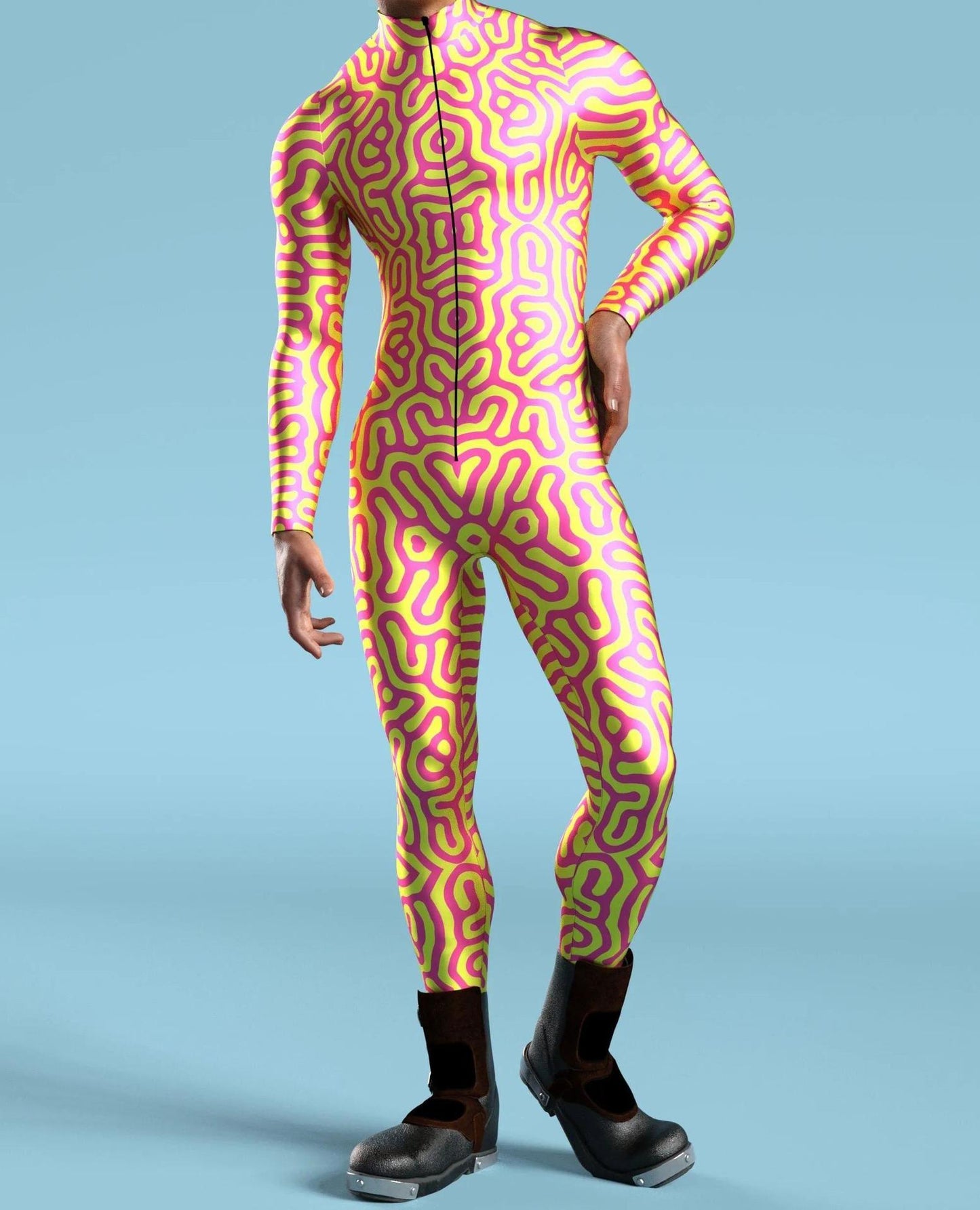 Traje Steampunk Robô Tecnologia Outfit 2023