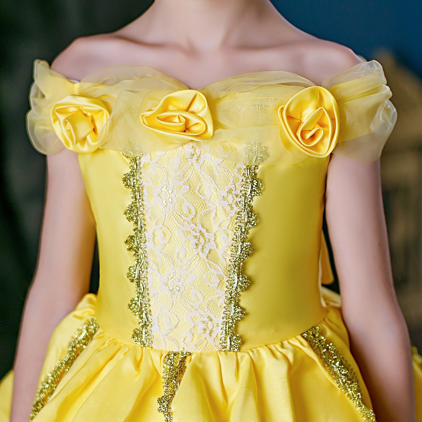 Princesa Bela Cosplay Infantil