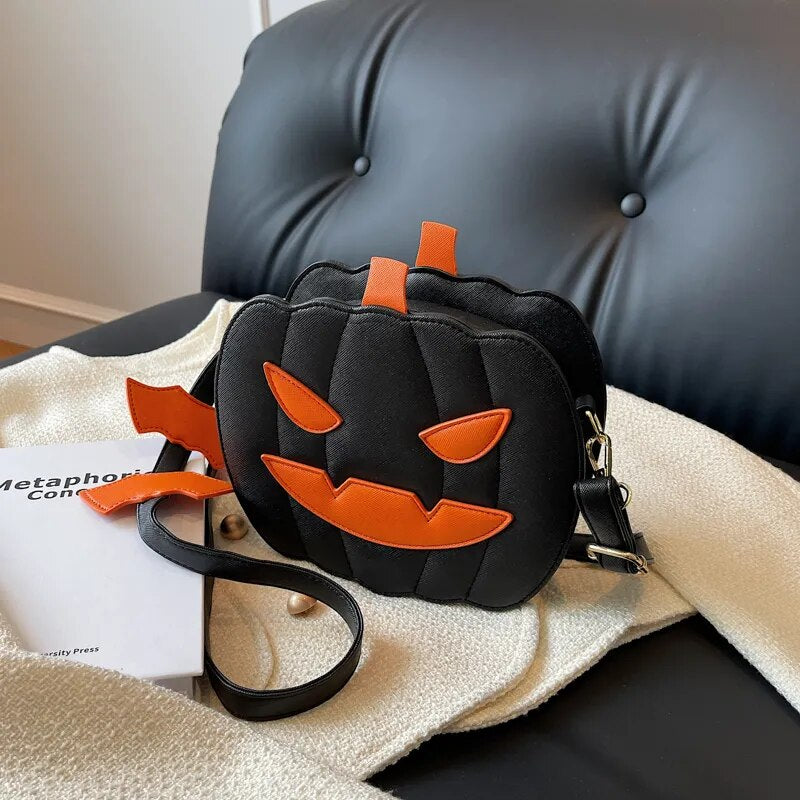 Bolsa de Ombro Abóbora de Halloween