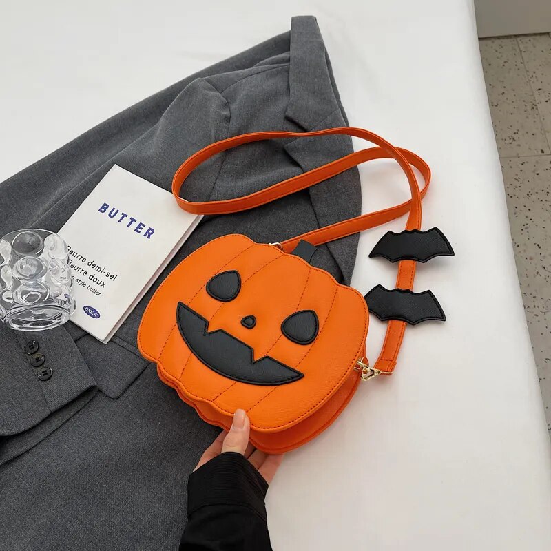 Bolsa de Ombro Abóbora de Halloween