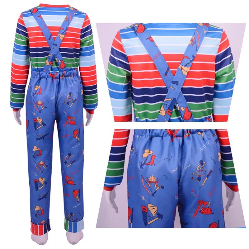 Fantasia de Chucky Halloween Adulto e Infantil