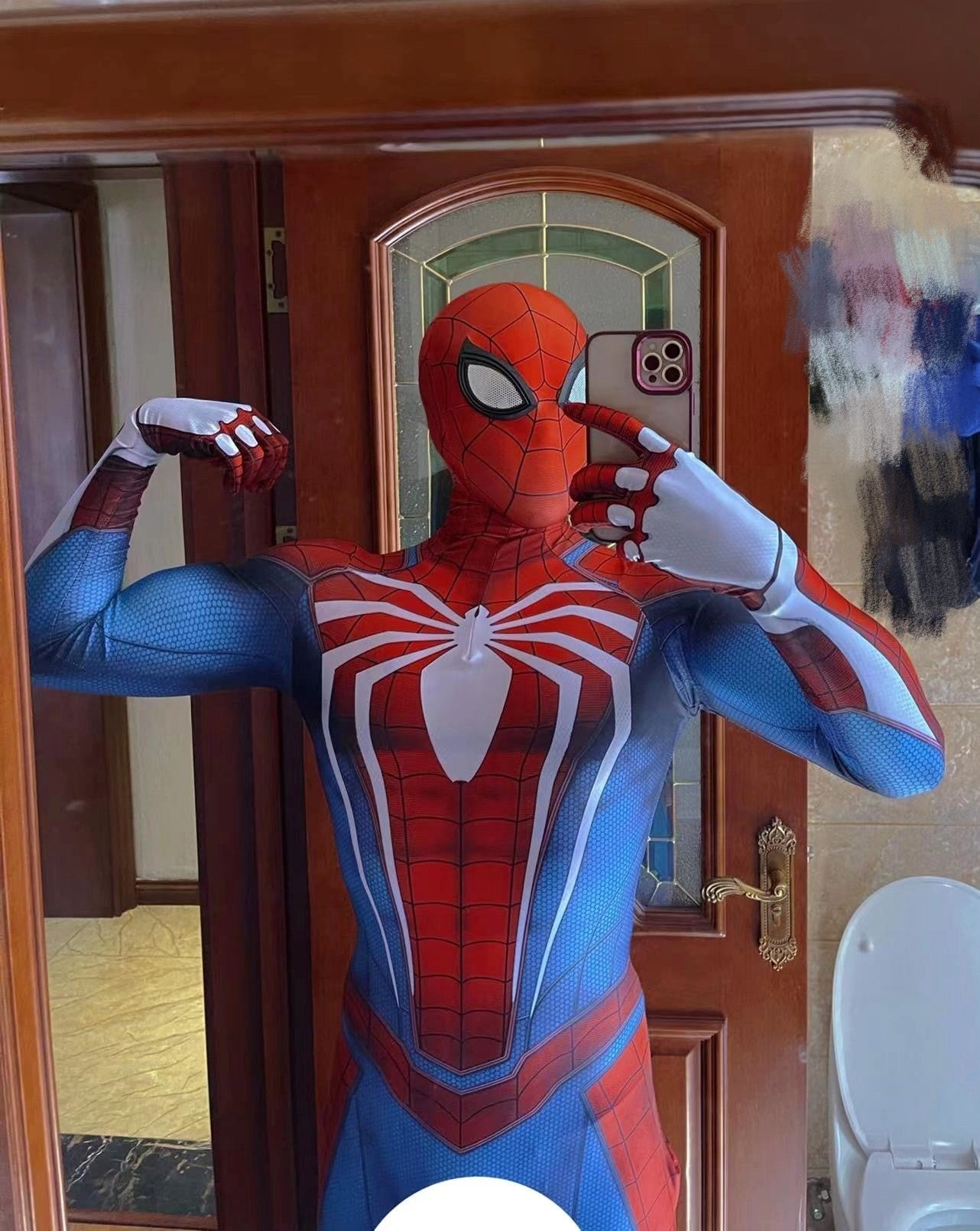 Fantasia Zentai Homem-Aranha