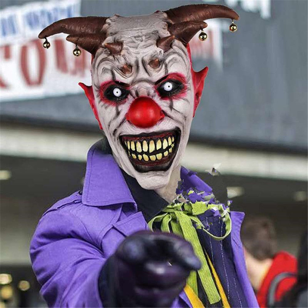 Máscara de Palhaço de Terror para Halloween