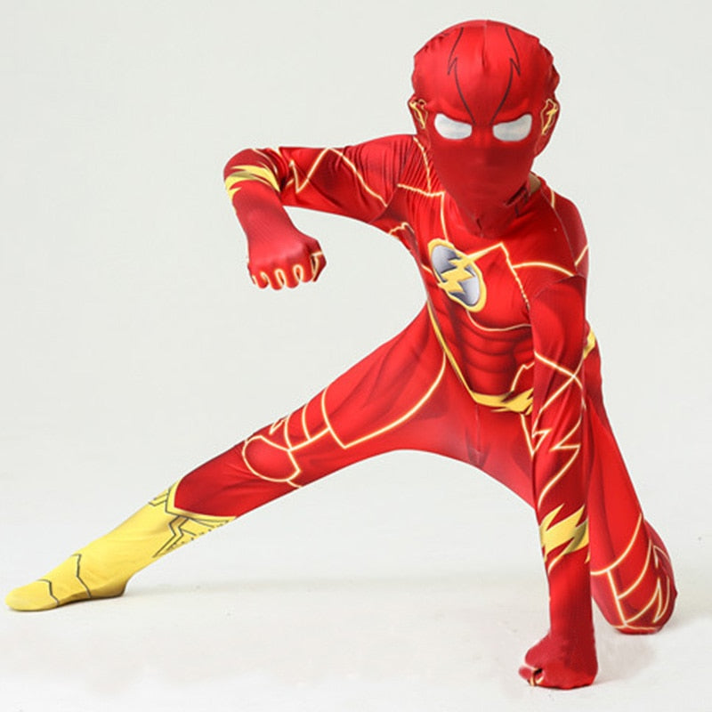 Flash Super-herói Cosplay