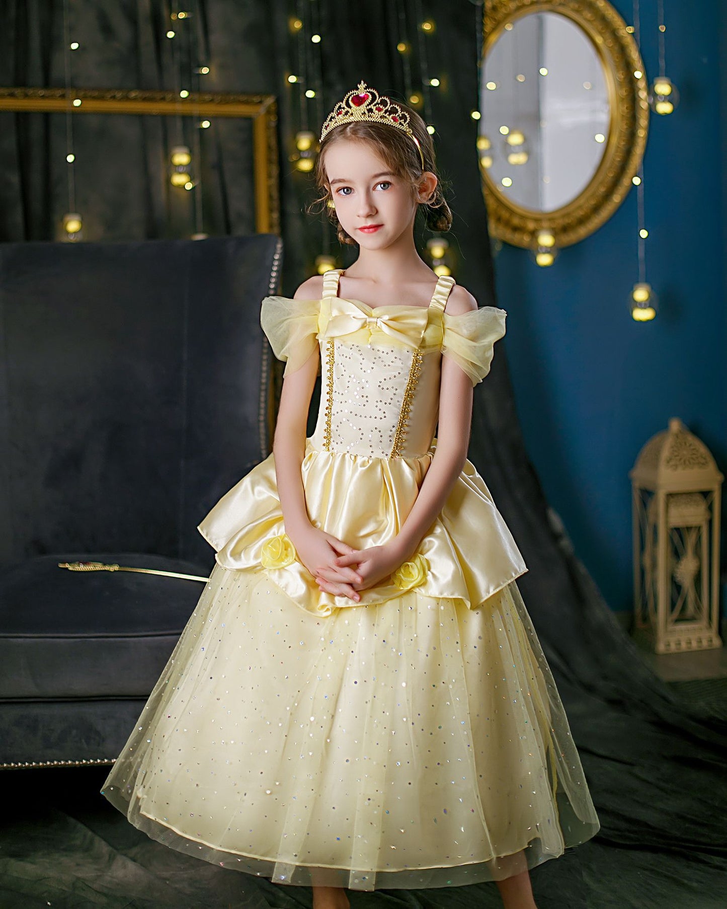 Princesa Bela Cosplay Infantil