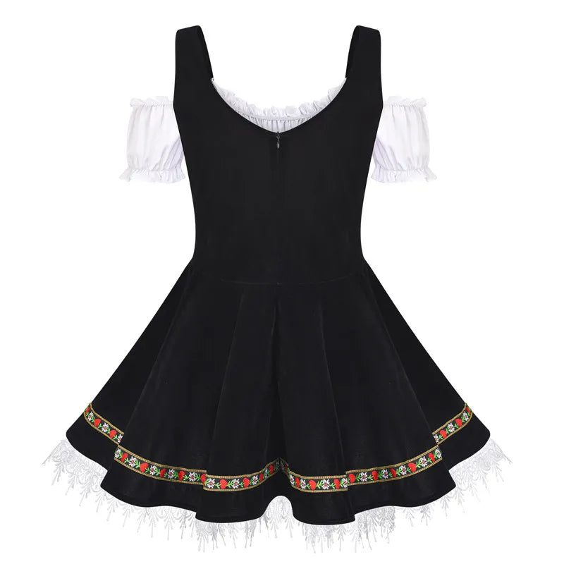 Traje Oktoberfest Alemão Tradicional Alpen Fraulein