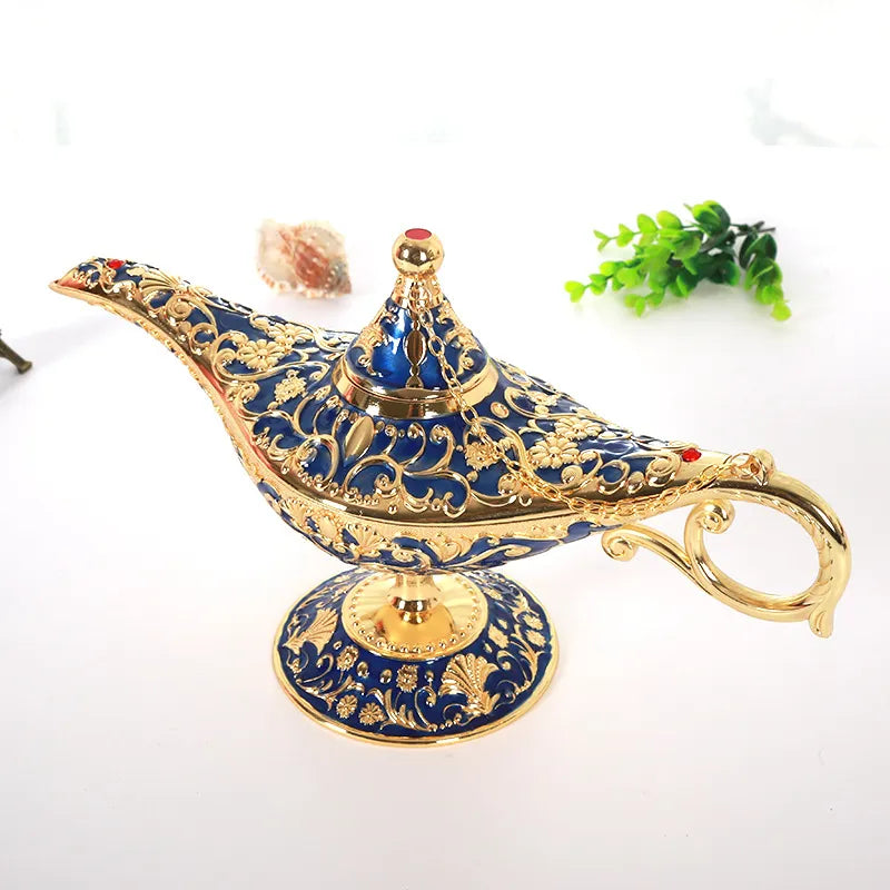 "Lâmpada Mágica de Aladdin - Um Toque de Encanto Vintage para sua Decoração"
