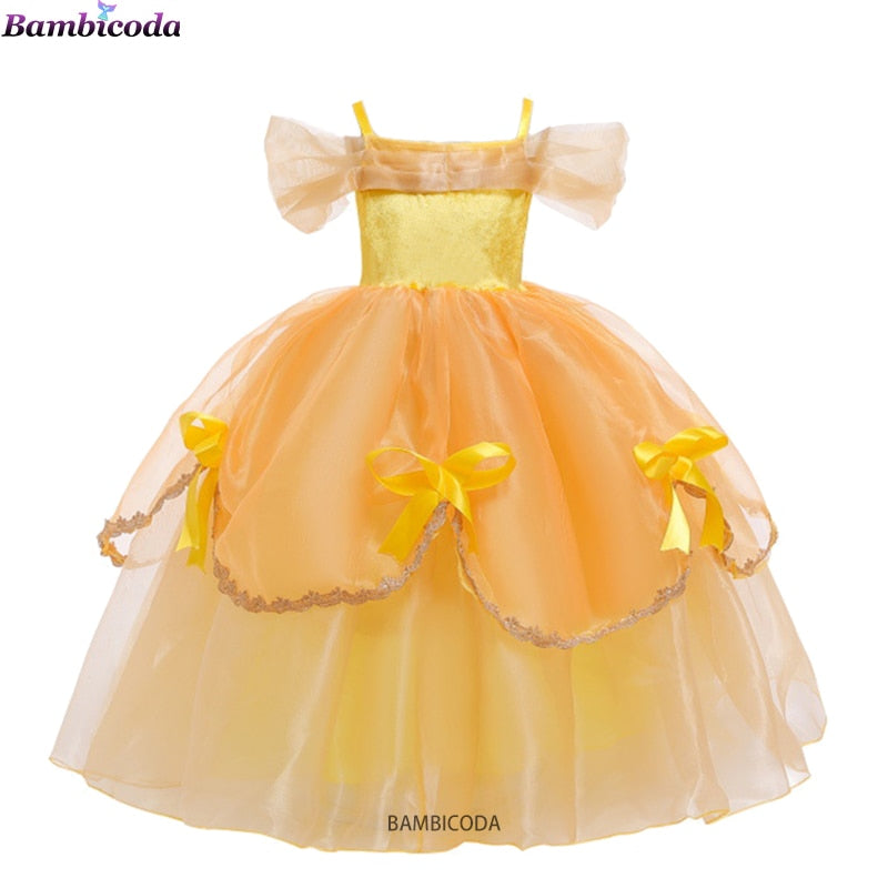 Princesa Bela Cosplay Infantil