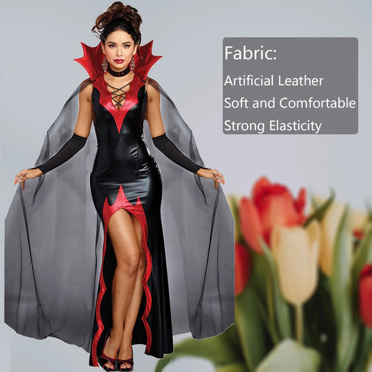 Fantasia de Bruxa Vampira Halloween