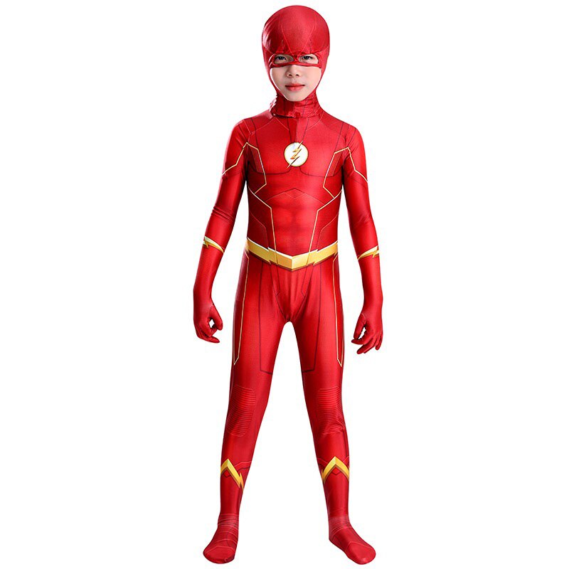 Flash Super-herói Cosplay