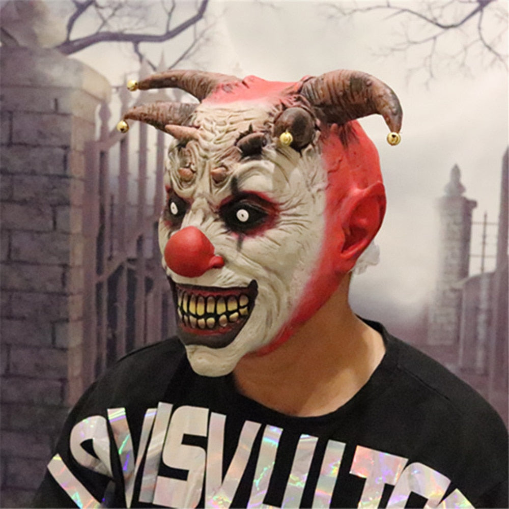 Máscara de Palhaço de Terror para Halloween
