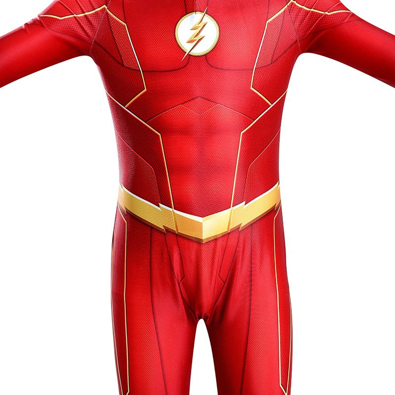 Flash Super-herói Cosplay