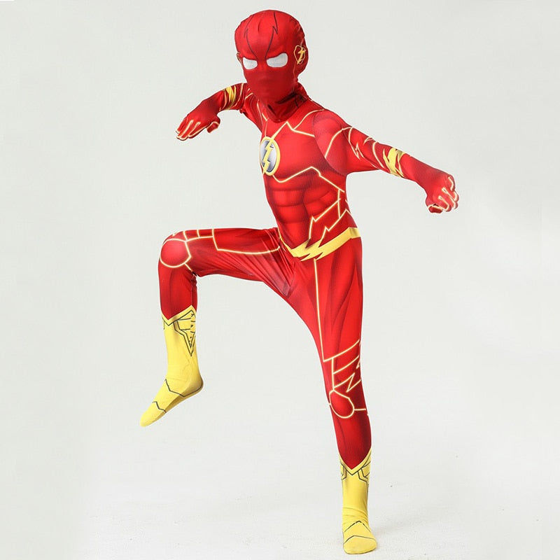 Flash Super-herói Cosplay