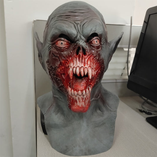 Máscara de Cosplay Horror Demônio Zumbi
