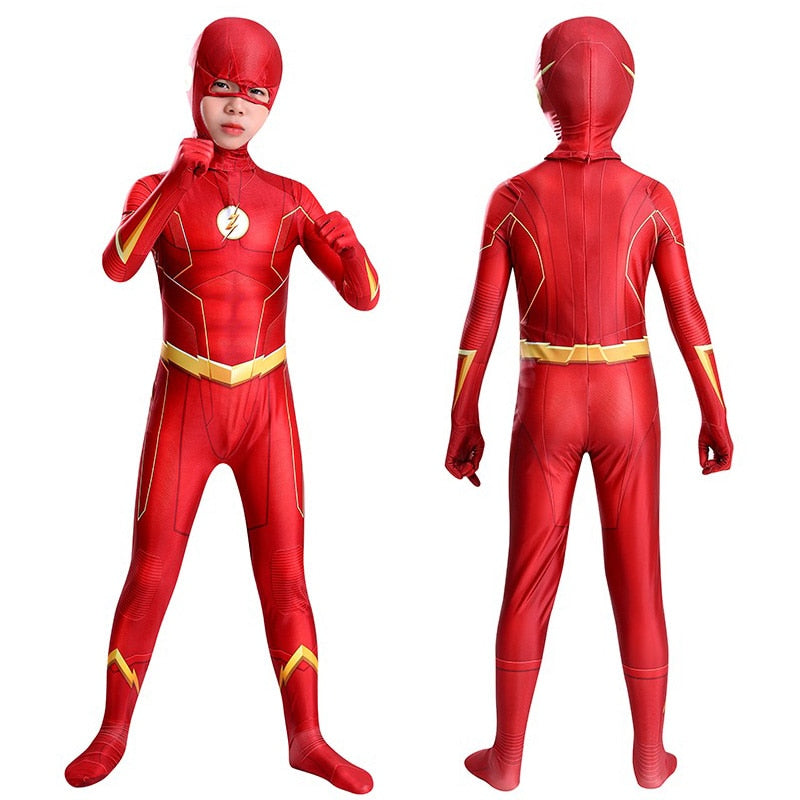 Flash Super-herói Cosplay