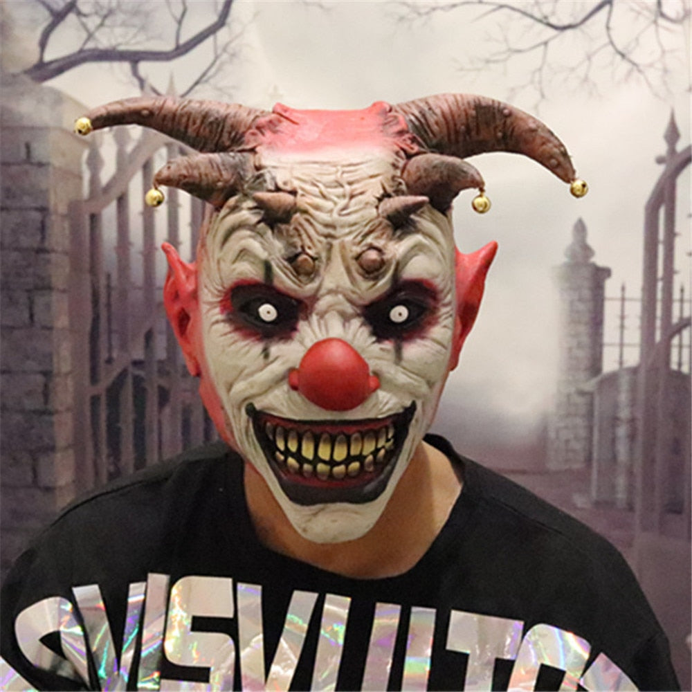 Máscara de Palhaço de Terror para Halloween