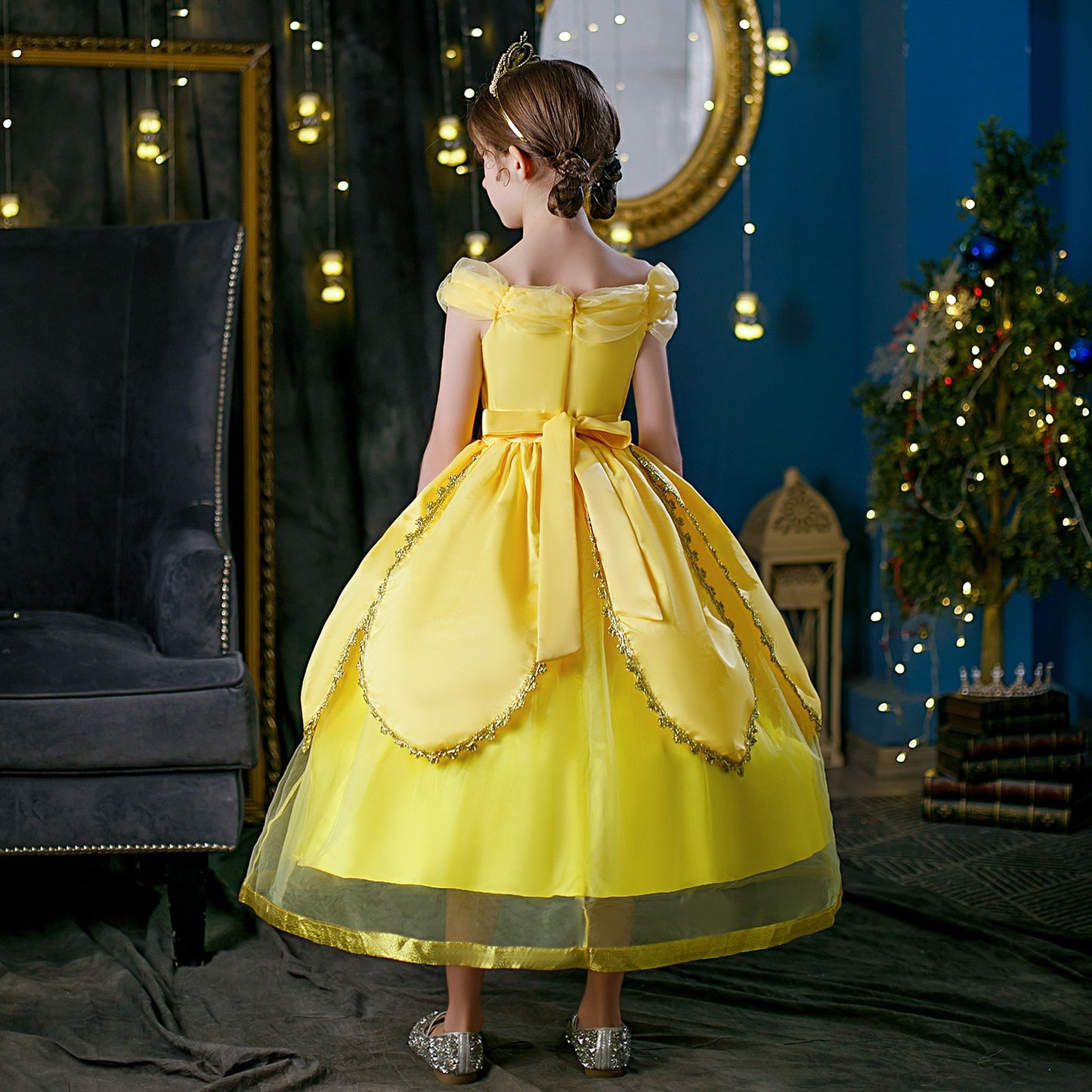 Princesa Bela Cosplay Infantil