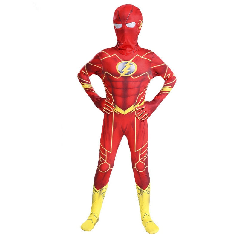 Flash Super-herói Cosplay