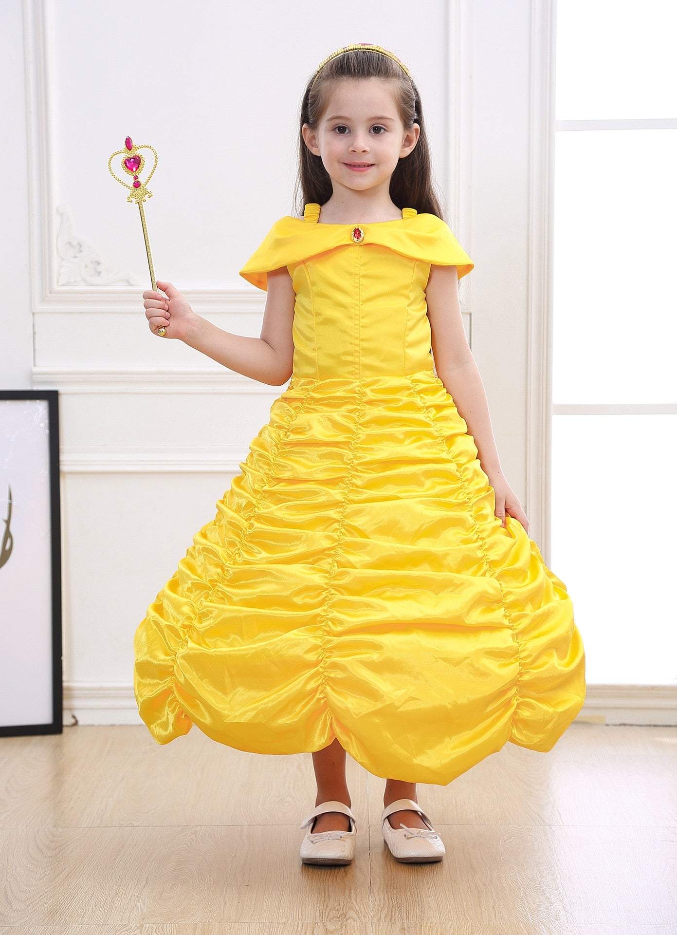 Princesa Bela Cosplay Infantil