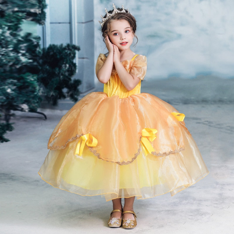 Princesa Bela Cosplay Infantil