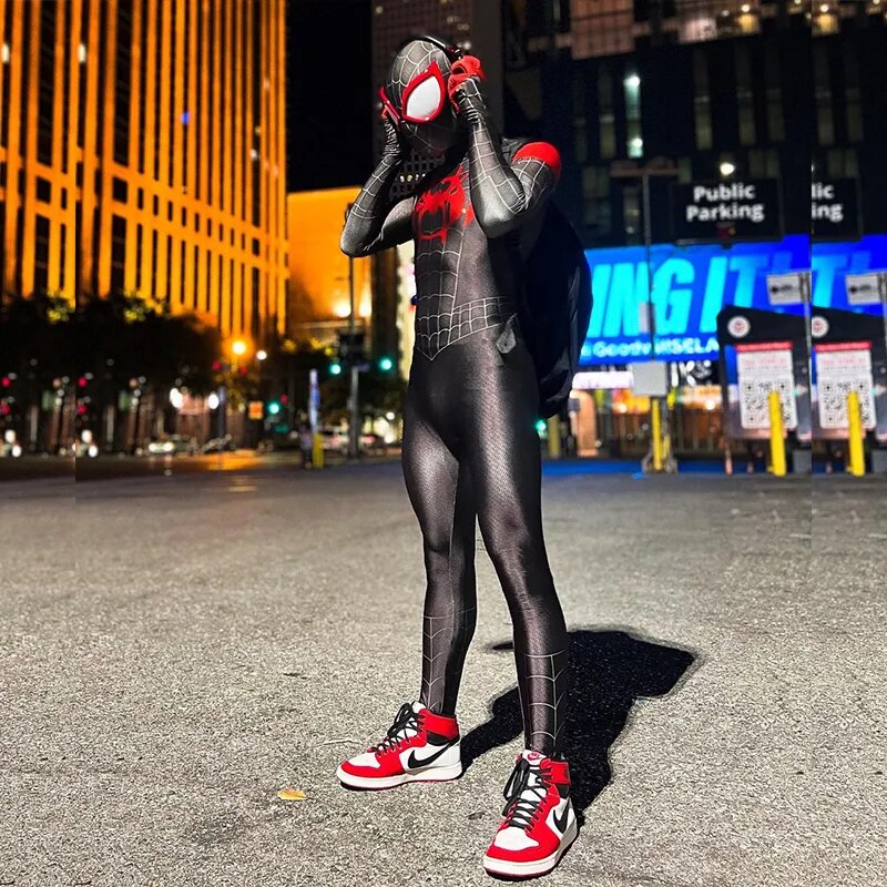 Cosplay Homem-Aranha Traje Zentai