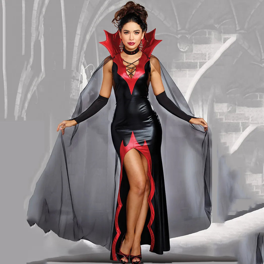 Fantasia de Bruxa Vampira Halloween