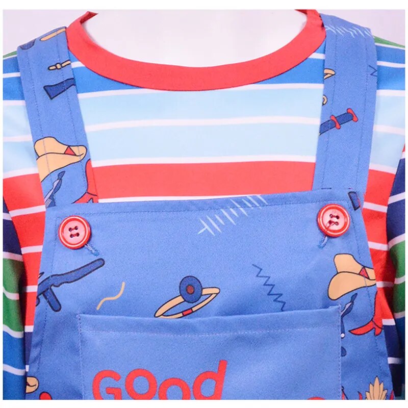 Fantasia de Chucky Halloween Adulto e Infantil