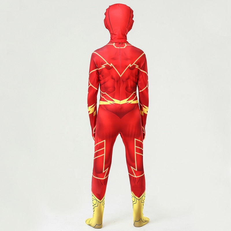 Flash Super-herói Cosplay