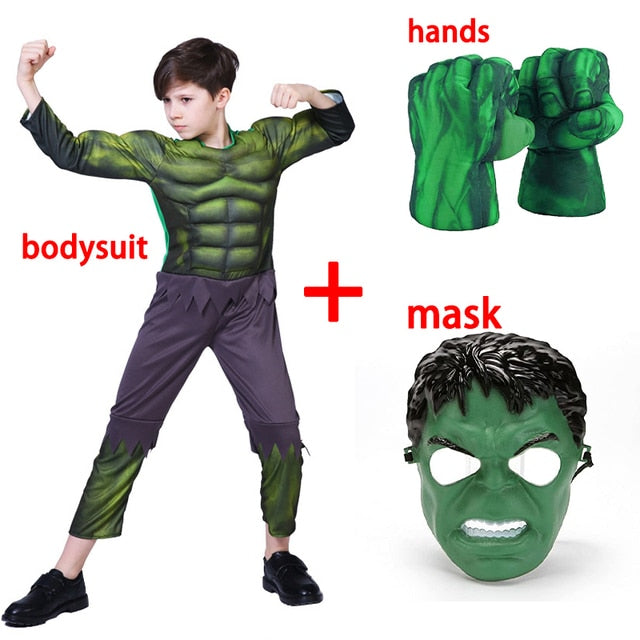 Hulk Cosplay Traje de Músculo