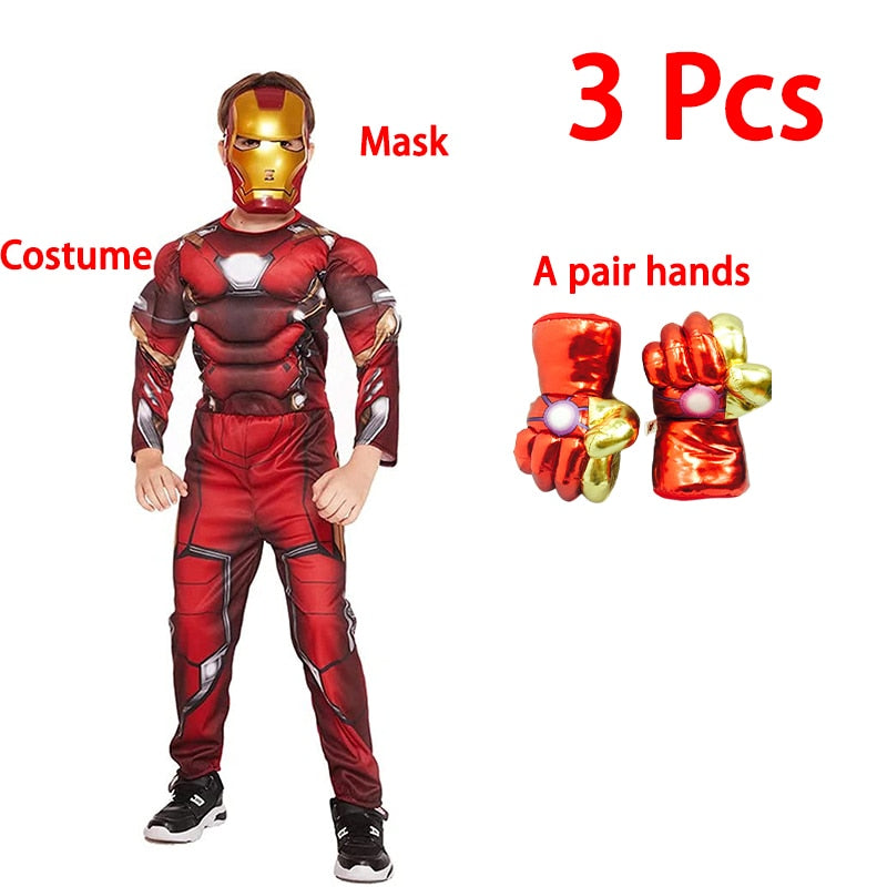 Homem de Ferro Cosplay Infantil