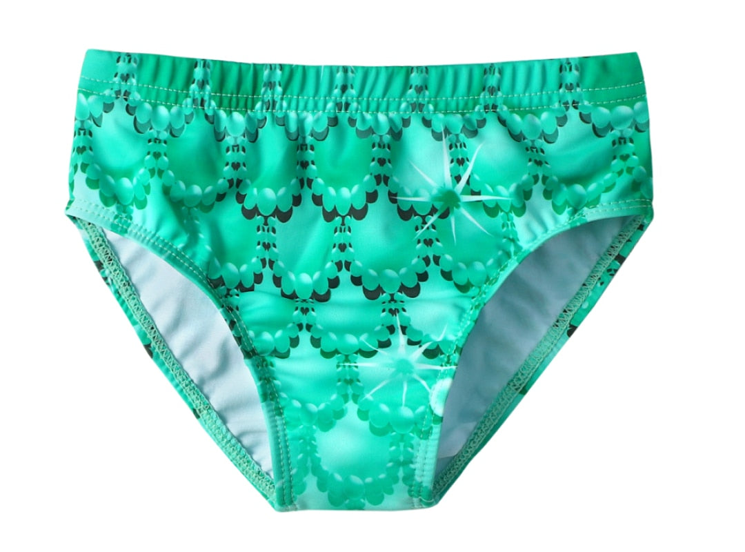 Biquíni Cauda de Sereia 3 Peças