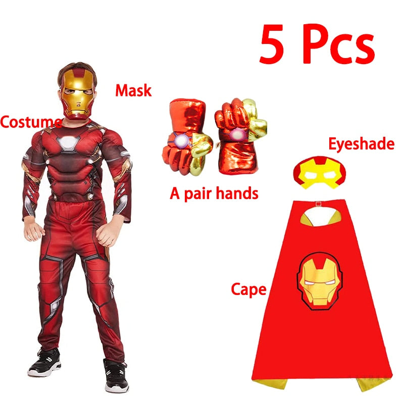 Homem de Ferro Cosplay Infantil