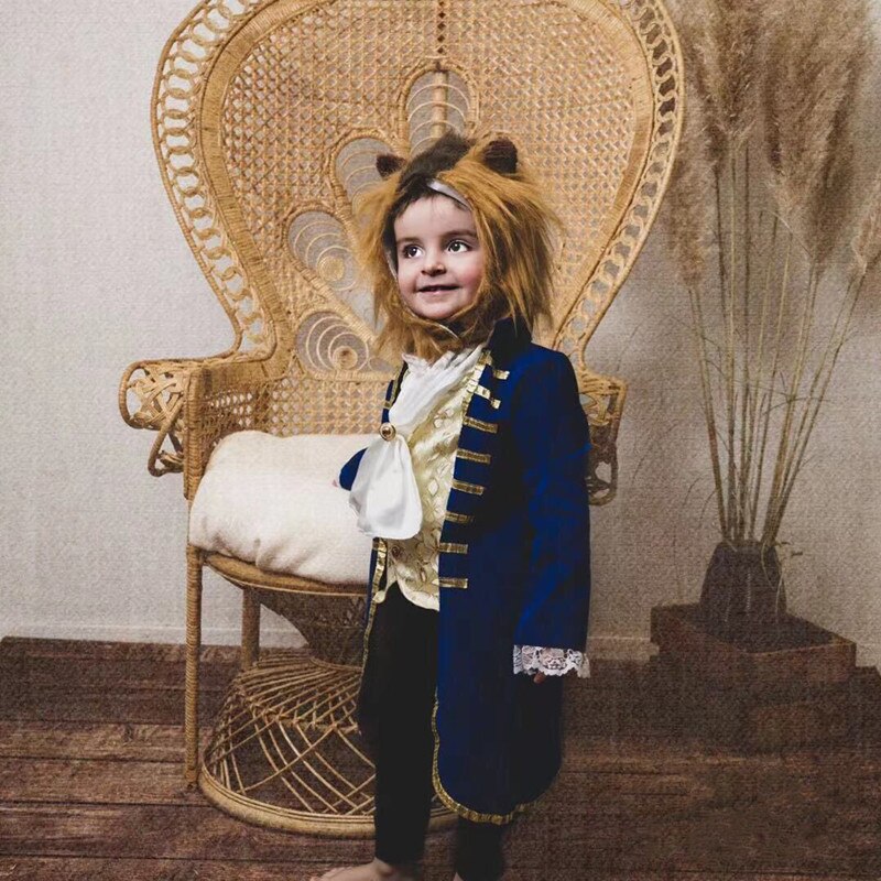 A Bela e a Fera Cosplay Infantil