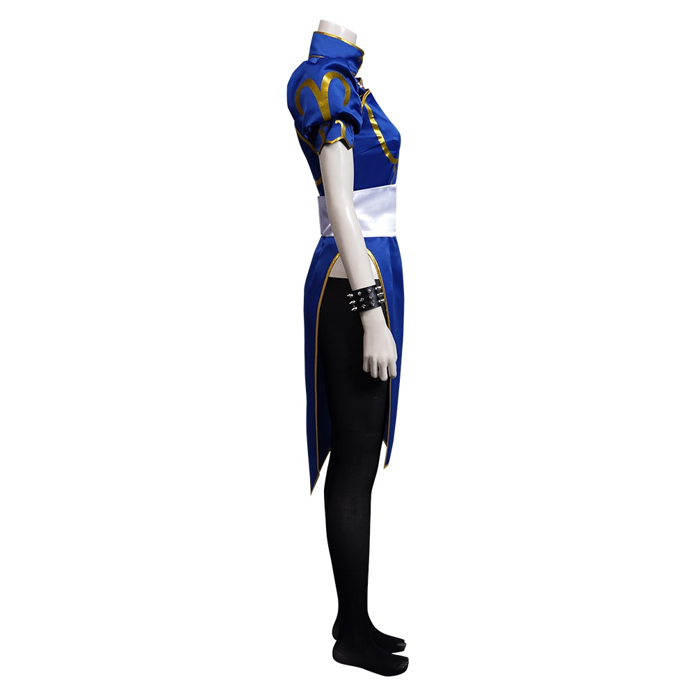 Chun Li Cosplay Conjunto Completo