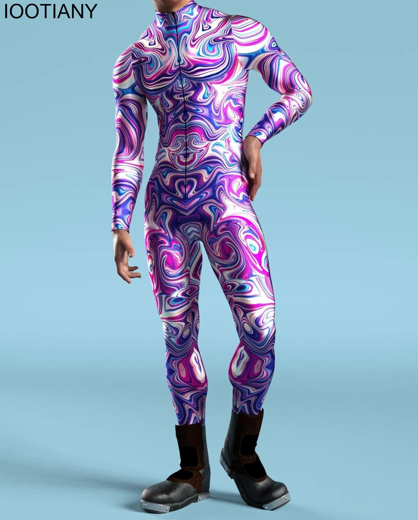 Traje Steampunk Robô Tecnologia Outfit 2023