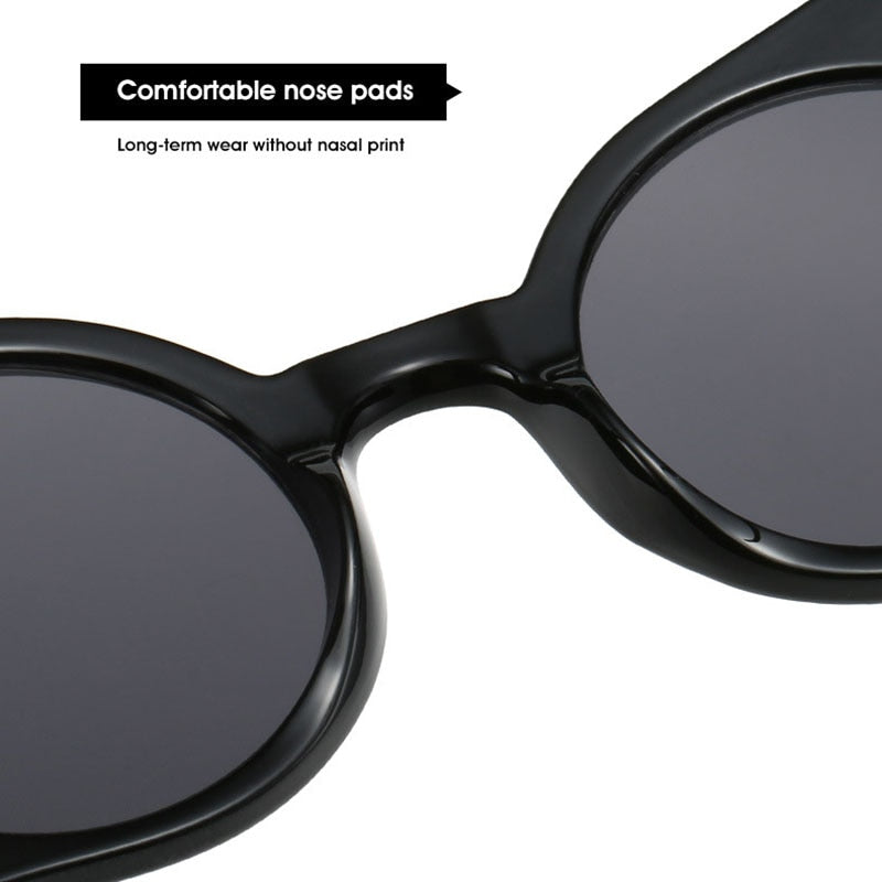 Óculos de Sol Vintage Bat Punk UV400