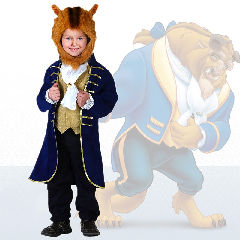 A Bela e a Fera Cosplay Infantil