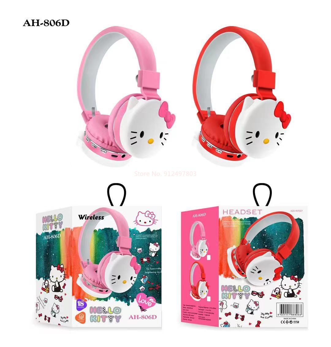 Fones de Ouvido sem Fio Hello Kitty
